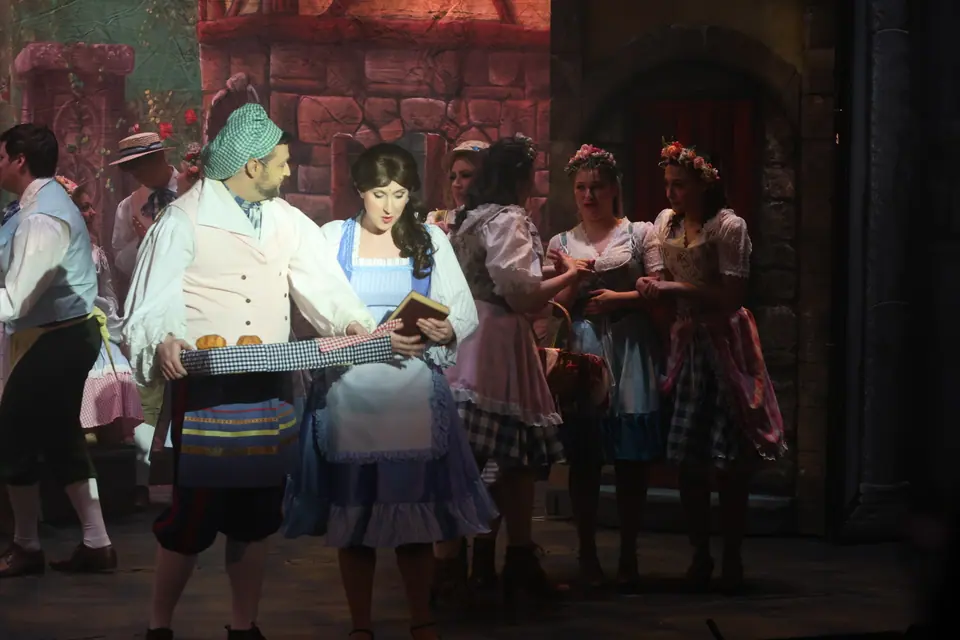 Willenhall Musical Theatre Company's 2024 production of Beauty and the Beast at Dormston Mill Theatre, Sedgley. Photograph 200 of 327.