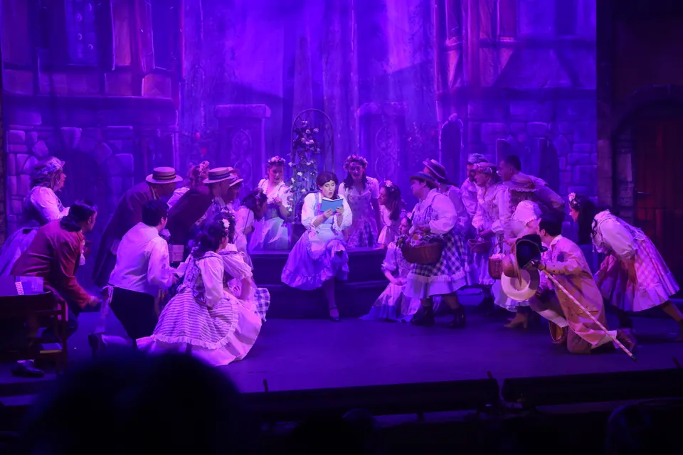 Willenhall Musical Theatre Company's 2024 production of Beauty and the Beast at Dormston Mill Theatre, Sedgley. Photograph 202 of 327.