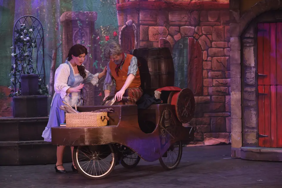 Willenhall Musical Theatre Company's 2024 production of Beauty and the Beast at Dormston Mill Theatre, Sedgley. Photograph 210 of 327.