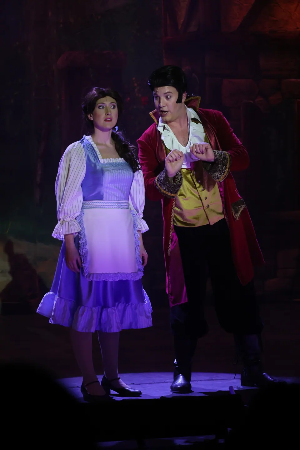 Willenhall Musical Theatre Company's 2024 production of Beauty and the Beast at Dormston Mill Theatre, Sedgley. Photograph 219 of 327.