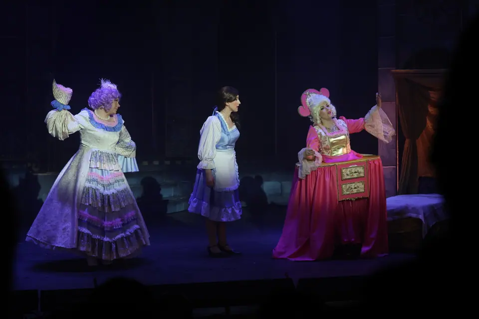 Willenhall Musical Theatre Company's 2024 production of Beauty and the Beast at Dormston Mill Theatre, Sedgley. Photograph 229 of 327.