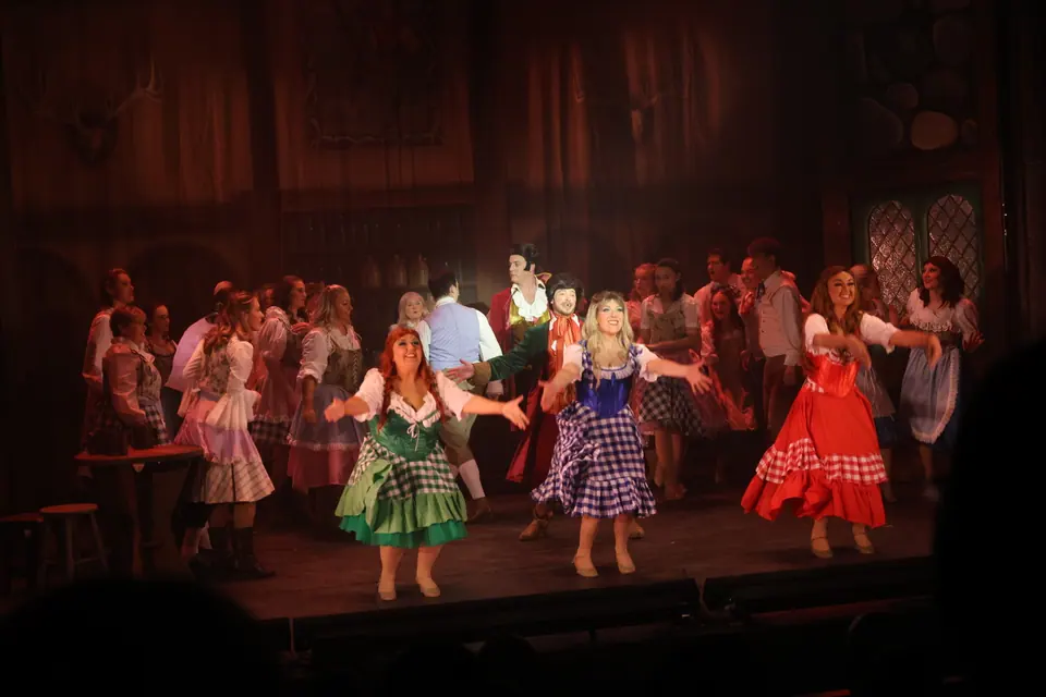 Willenhall Musical Theatre Company's 2024 production of Beauty and the Beast at Dormston Mill Theatre, Sedgley. Photograph 235 of 327.