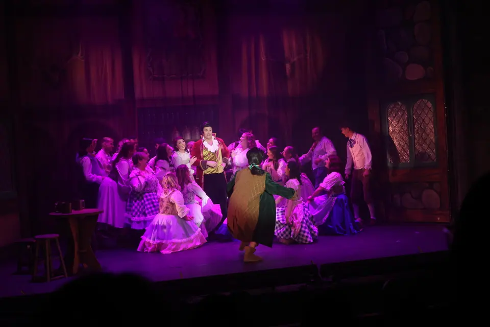 Willenhall Musical Theatre Company's 2024 production of Beauty and the Beast at Dormston Mill Theatre, Sedgley. Photograph 237 of 327.