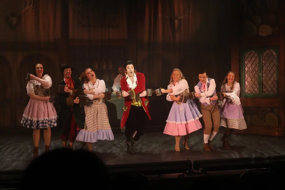 Willenhall Musical Theatre Company's 2024 production of Beauty and the Beast at Dormston Mill Theatre, Sedgley. Photograph 241 of 327.