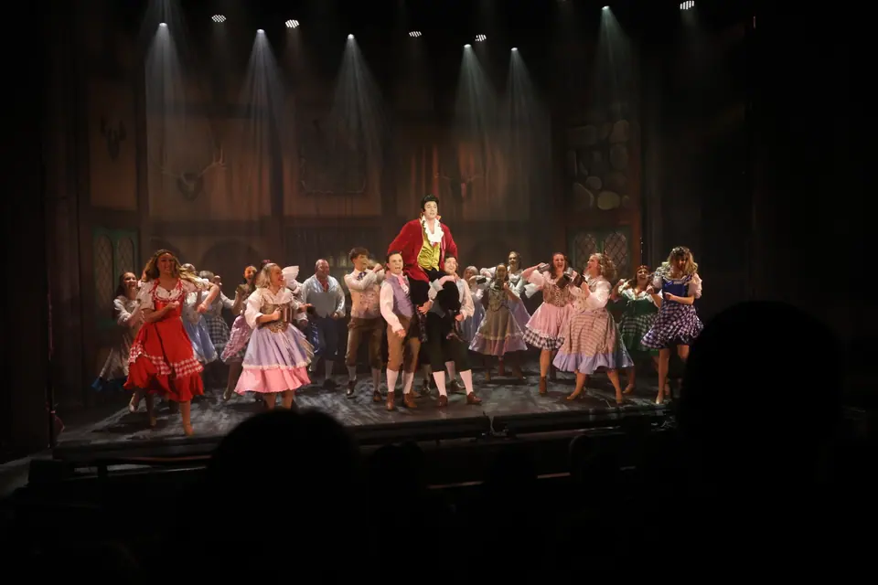 Willenhall Musical Theatre Company's 2024 production of Beauty and the Beast at Dormston Mill Theatre, Sedgley. Photograph 243 of 327.