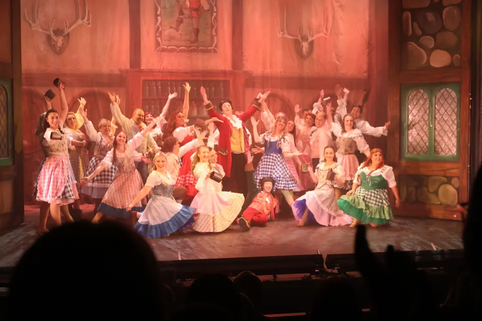 Willenhall Musical Theatre Company's 2024 production of Beauty and the Beast at Dormston Mill Theatre, Sedgley. Photograph 245 of 327.