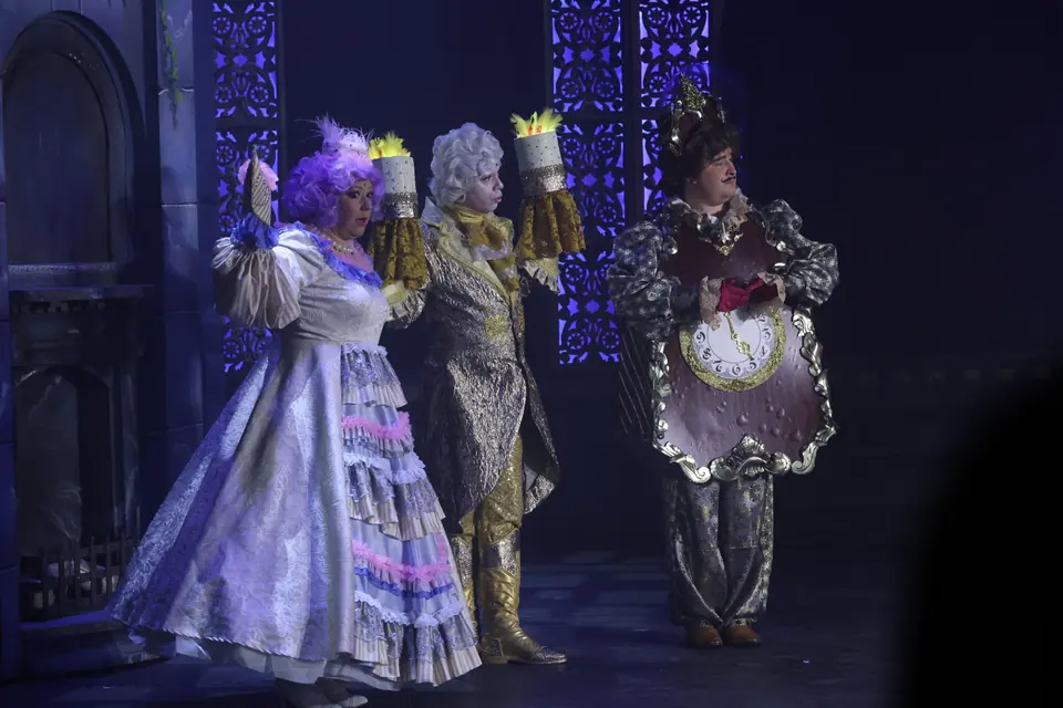 Willenhall Musical Theatre Company's 2024 production of Beauty and the Beast at Dormston Mill Theatre, Sedgley. Photograph 247 of 327.
