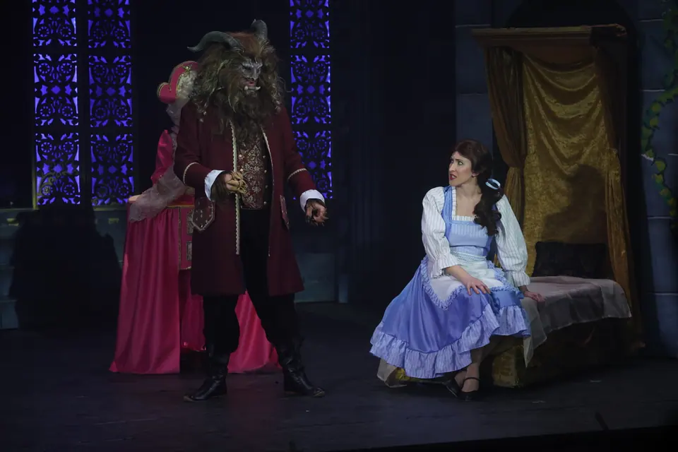 Willenhall Musical Theatre Company's 2024 production of Beauty and the Beast at Dormston Mill Theatre, Sedgley. Photograph 248 of 327.