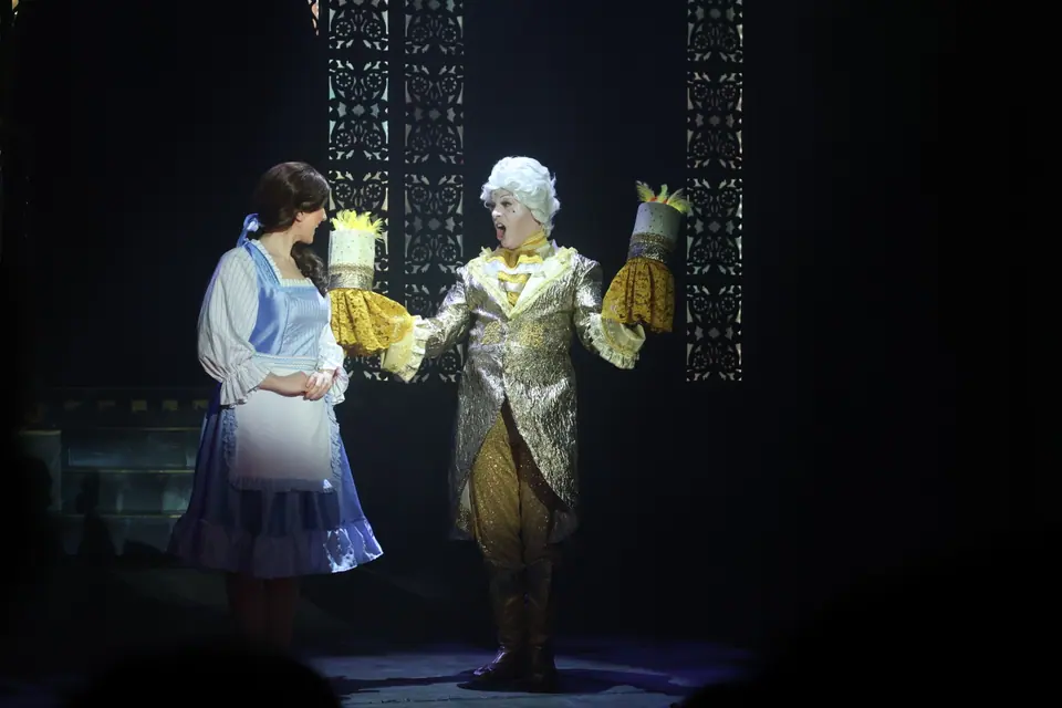Willenhall Musical Theatre Company's 2024 production of Beauty and the Beast at Dormston Mill Theatre, Sedgley. Photograph 252 of 327.