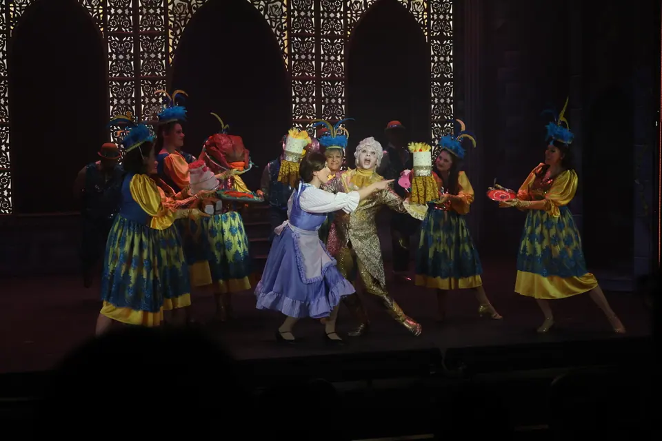 Willenhall Musical Theatre Company's 2024 production of Beauty and the Beast at Dormston Mill Theatre, Sedgley. Photograph 253 of 327.