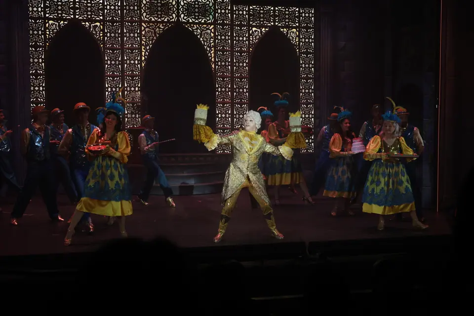 Willenhall Musical Theatre Company's 2024 production of Beauty and the Beast at Dormston Mill Theatre, Sedgley. Photograph 254 of 327.