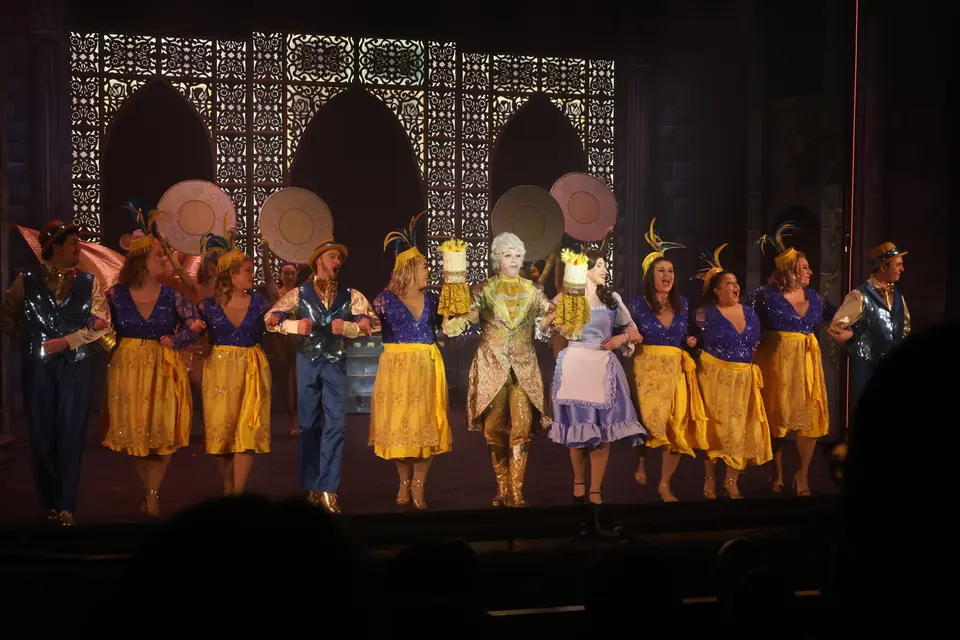 Willenhall Musical Theatre Company's 2024 production of Beauty and the Beast at Dormston Mill Theatre, Sedgley. Photograph 257 of 327.
