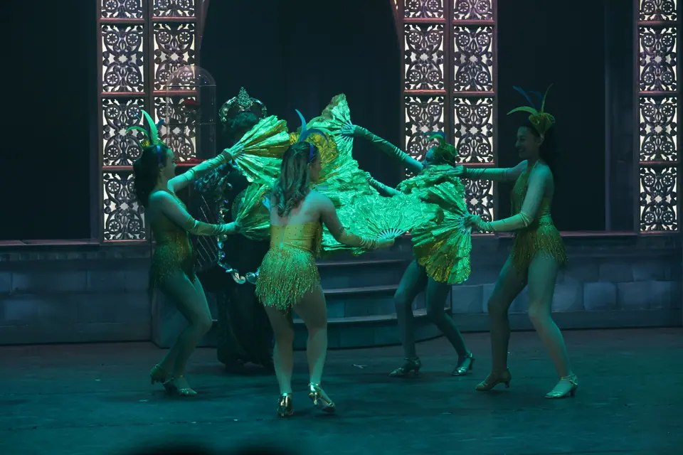 Willenhall Musical Theatre Company's 2024 production of Beauty and the Beast at Dormston Mill Theatre, Sedgley. Photograph 258 of 327.