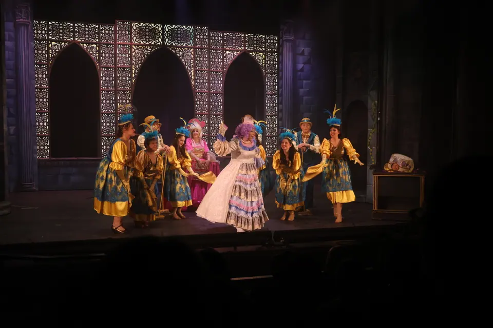 Willenhall Musical Theatre Company's 2024 production of Beauty and the Beast at Dormston Mill Theatre, Sedgley. Photograph 260 of 327.