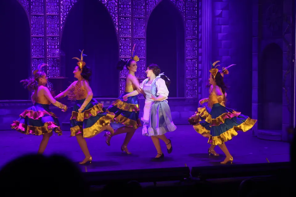 Willenhall Musical Theatre Company's 2024 production of Beauty and the Beast at Dormston Mill Theatre, Sedgley. Photograph 268 of 327.