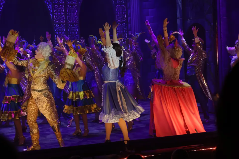 Willenhall Musical Theatre Company's 2024 production of Beauty and the Beast at Dormston Mill Theatre, Sedgley. Photograph 270 of 327.