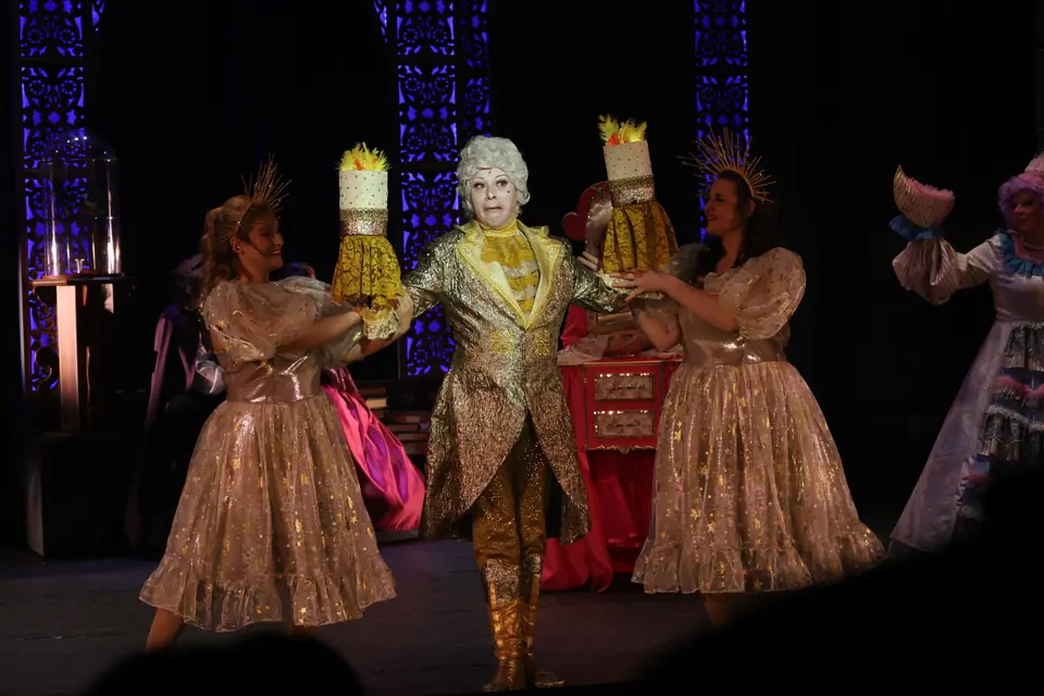 Willenhall Musical Theatre Company's 2024 production of Beauty and the Beast at Dormston Mill Theatre, Sedgley. Photograph 289 of 327.