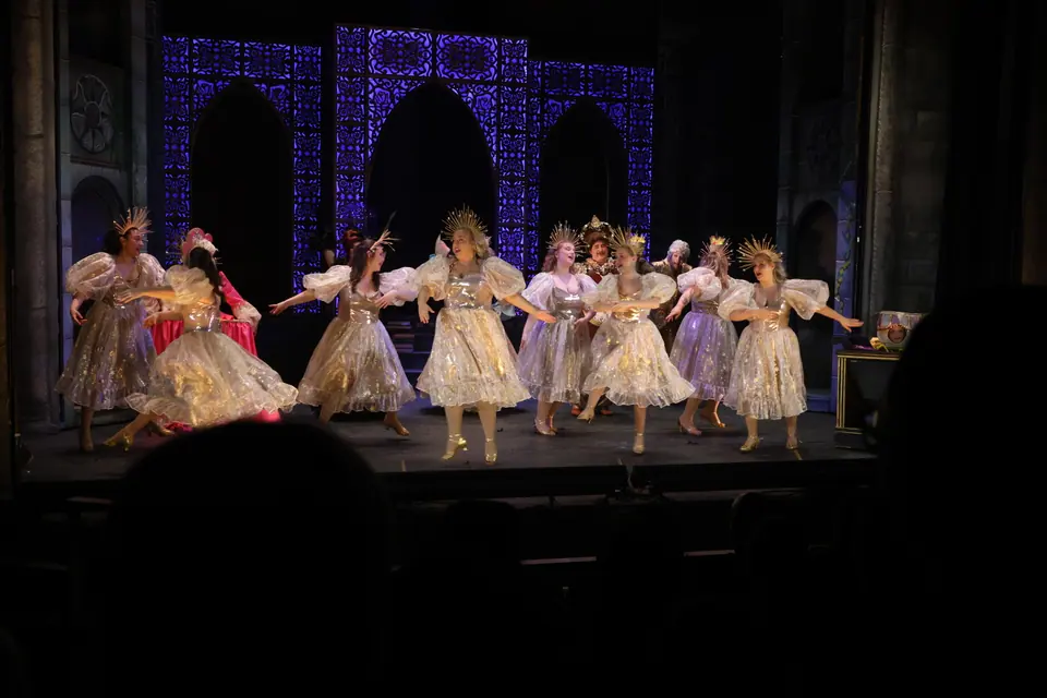 Willenhall Musical Theatre Company's 2024 production of Beauty and the Beast at Dormston Mill Theatre, Sedgley. Photograph 294 of 327.