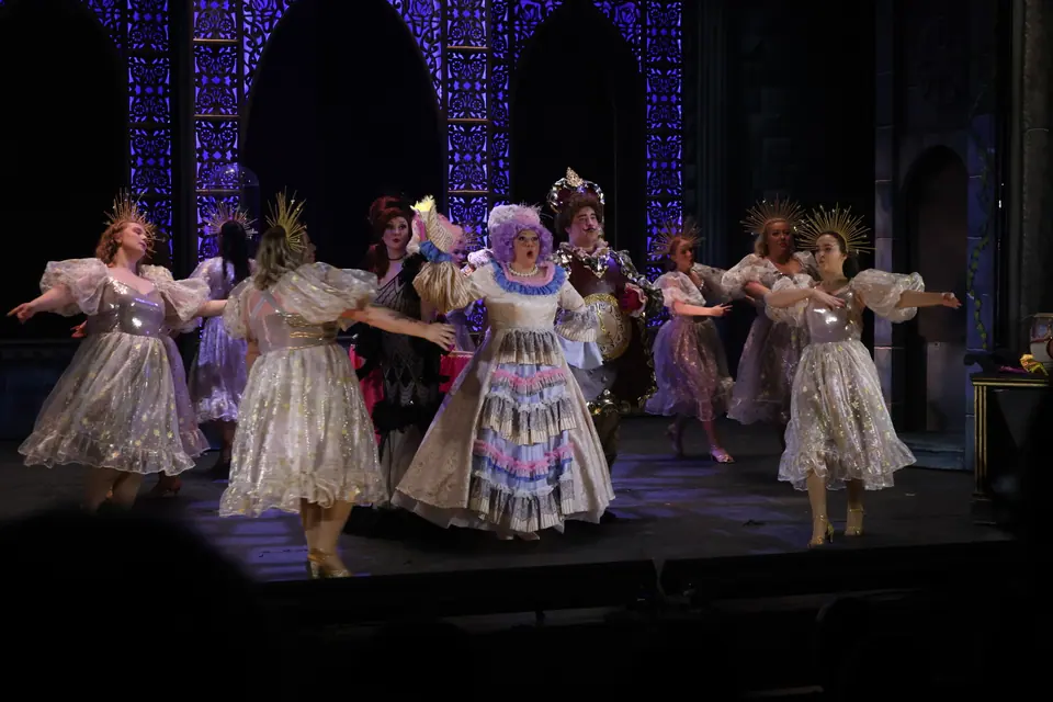 Willenhall Musical Theatre Company's 2024 production of Beauty and the Beast at Dormston Mill Theatre, Sedgley. Photograph 295 of 327.