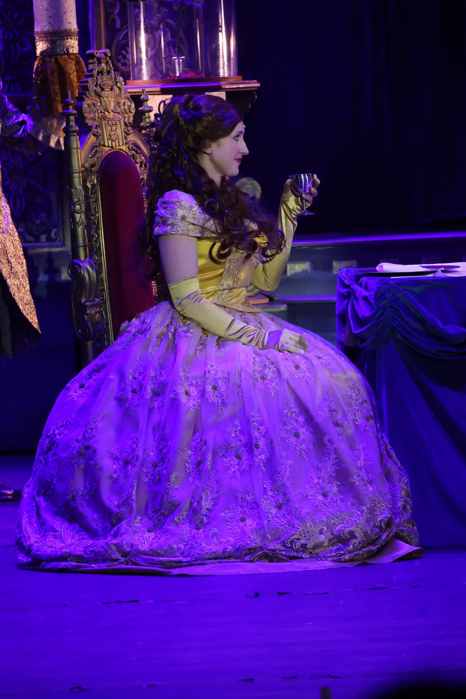 Willenhall Musical Theatre Company's 2024 production of Beauty and the Beast at Dormston Mill Theatre, Sedgley. Photograph 299 of 327.