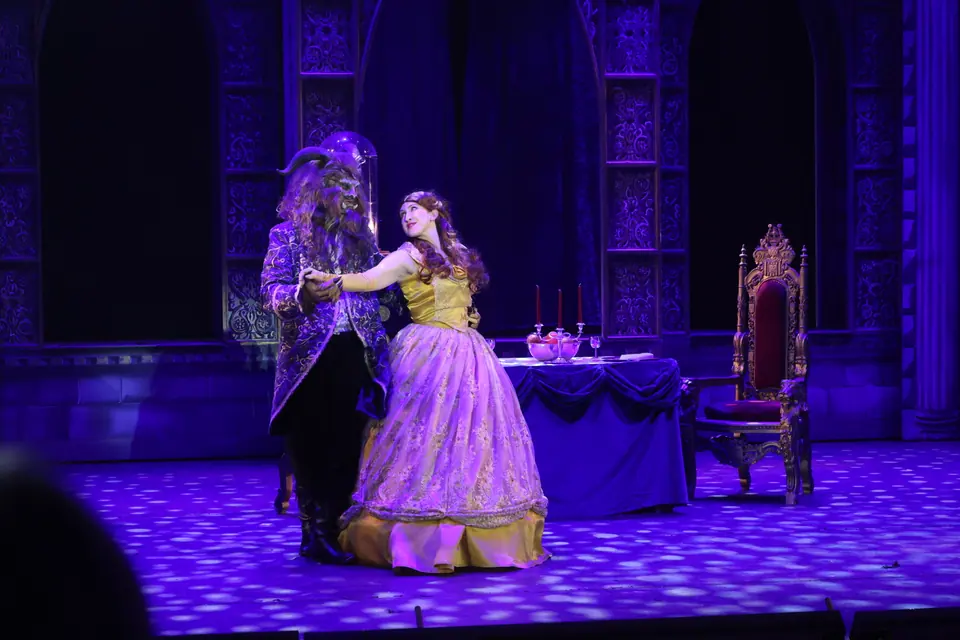Willenhall Musical Theatre Company's 2024 production of Beauty and the Beast at Dormston Mill Theatre, Sedgley. Photograph 302 of 327.