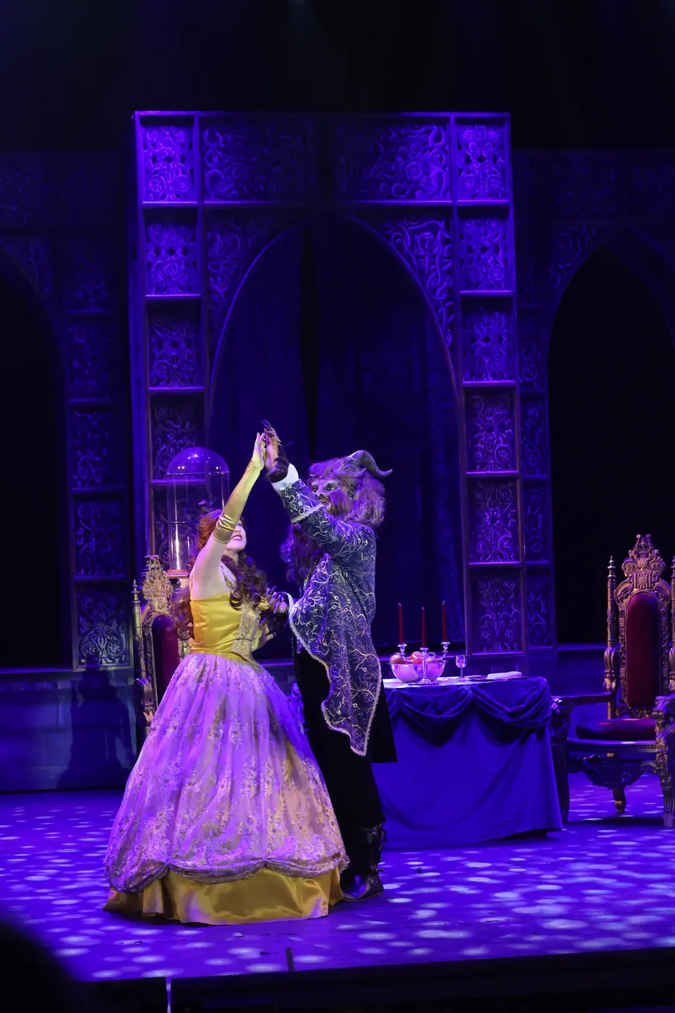 Willenhall Musical Theatre Company's 2024 production of Beauty and the Beast at Dormston Mill Theatre, Sedgley. Photograph 303 of 327.