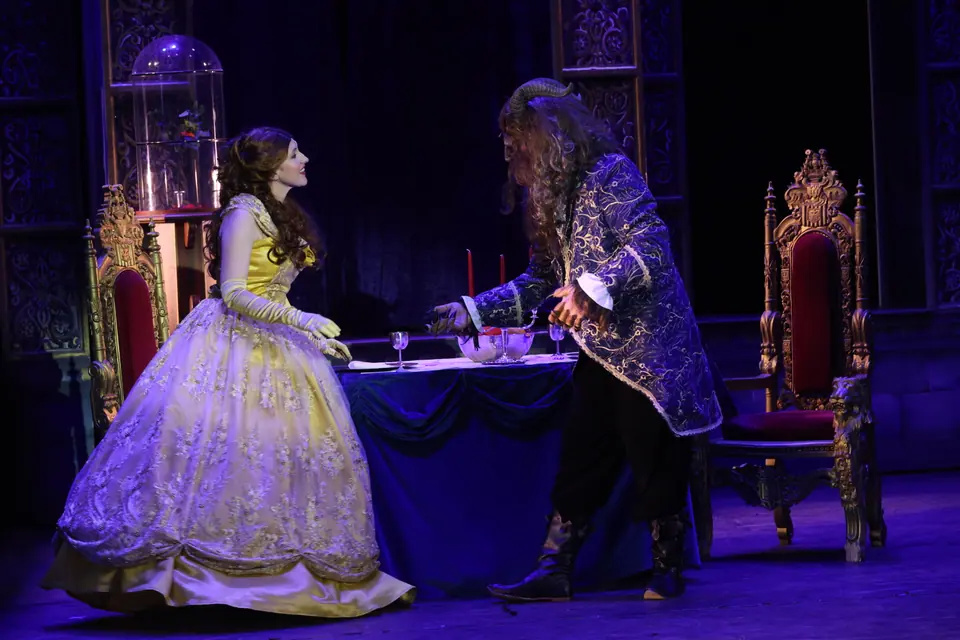 Willenhall Musical Theatre Company's 2024 production of Beauty and the Beast at Dormston Mill Theatre, Sedgley. Photograph 305 of 327.