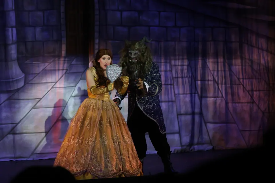Willenhall Musical Theatre Company's 2024 production of Beauty and the Beast at Dormston Mill Theatre, Sedgley. Photograph 306 of 327.