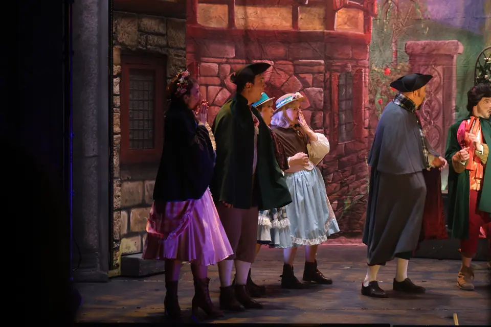 Willenhall Musical Theatre Company's 2024 production of Beauty and the Beast at Dormston Mill Theatre, Sedgley. Photograph 309 of 327.
