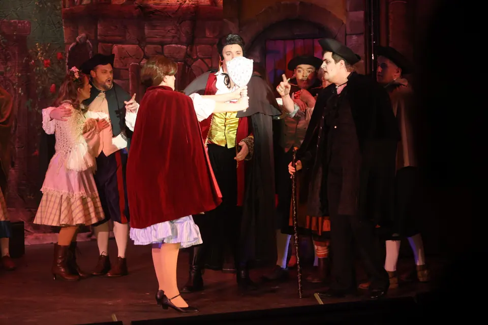 Willenhall Musical Theatre Company's 2024 production of Beauty and the Beast at Dormston Mill Theatre, Sedgley. Photograph 310 of 327.