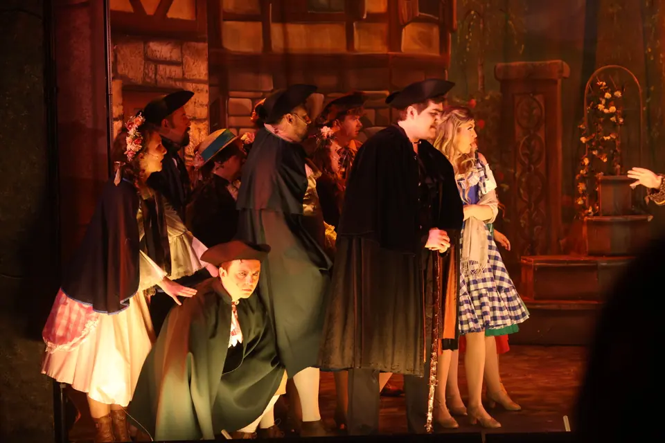 Willenhall Musical Theatre Company's 2024 production of Beauty and the Beast at Dormston Mill Theatre, Sedgley. Photograph 312 of 327.
