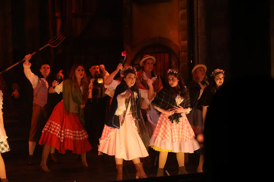 Willenhall Musical Theatre Company's 2024 production of Beauty and the Beast at Dormston Mill Theatre, Sedgley. Photograph 314 of 327.
