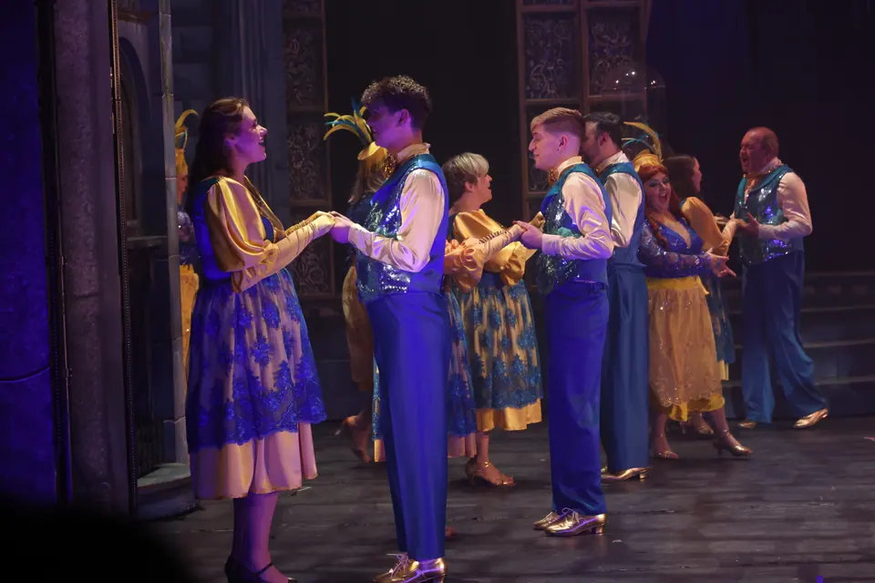 Willenhall Musical Theatre Company's 2024 production of Beauty and the Beast at Dormston Mill Theatre, Sedgley. Photograph 324 of 327.