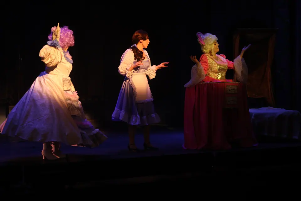 Willenhall Musical Theatre Company's 2024 production of Beauty and the Beast at Dormston Mill Theatre, Sedgley. Photograph 47 of 327.