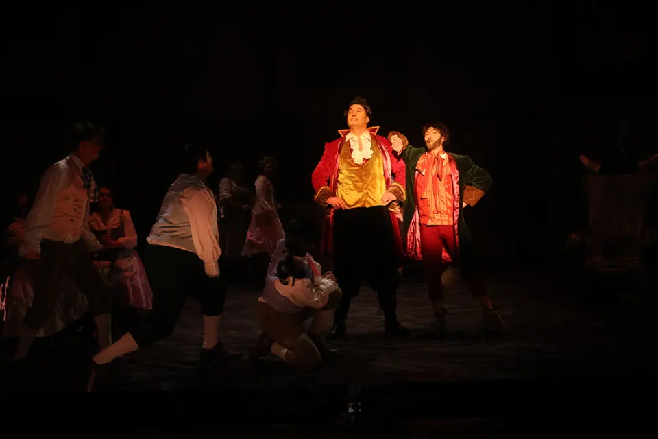 Willenhall Musical Theatre Company's 2024 production of Beauty and the Beast at Dormston Mill Theatre, Sedgley. Photograph 52 of 327.