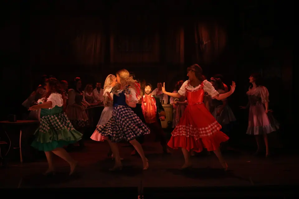 Willenhall Musical Theatre Company's 2024 production of Beauty and the Beast at Dormston Mill Theatre, Sedgley. Photograph 55 of 327.