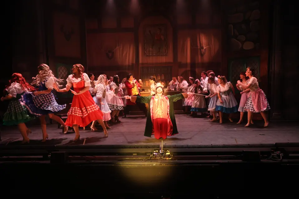 Willenhall Musical Theatre Company's 2024 production of Beauty and the Beast at Dormston Mill Theatre, Sedgley. Photograph 56 of 327.