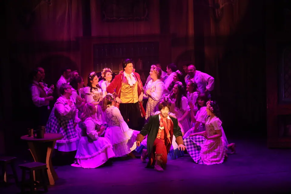 Willenhall Musical Theatre Company's 2024 production of Beauty and the Beast at Dormston Mill Theatre, Sedgley. Photograph 57 of 327.