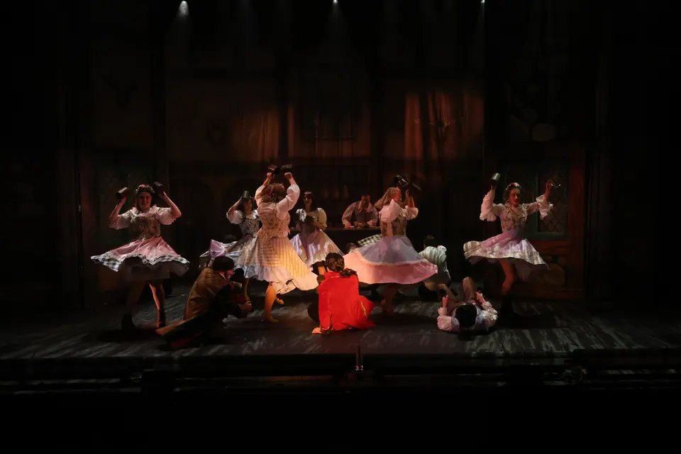 Willenhall Musical Theatre Company's 2024 production of Beauty and the Beast at Dormston Mill Theatre, Sedgley. Photograph 62 of 327.