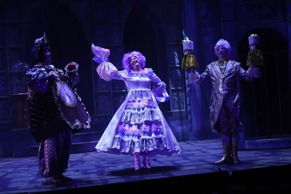 Willenhall Musical Theatre Company's 2024 production of Beauty and the Beast at Dormston Mill Theatre, Sedgley. Photograph 70 of 327.
