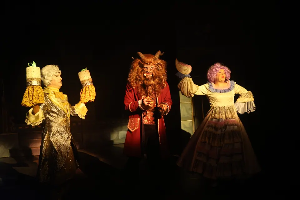 Willenhall Musical Theatre Company's 2024 production of Beauty and the Beast at Dormston Mill Theatre, Sedgley. Photograph 72 of 327.