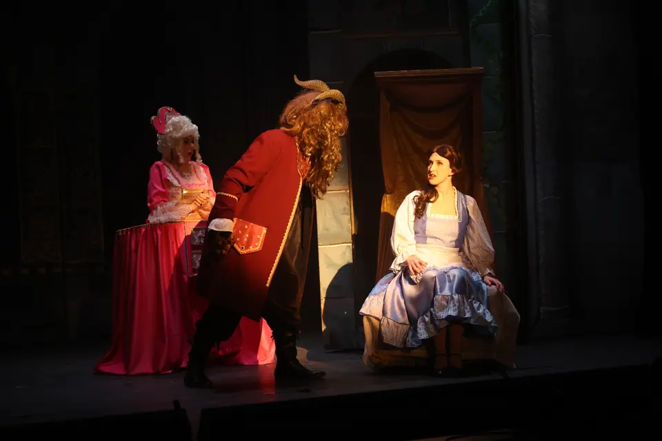 Willenhall Musical Theatre Company's 2024 production of Beauty and the Beast at Dormston Mill Theatre, Sedgley. Photograph 74 of 327.