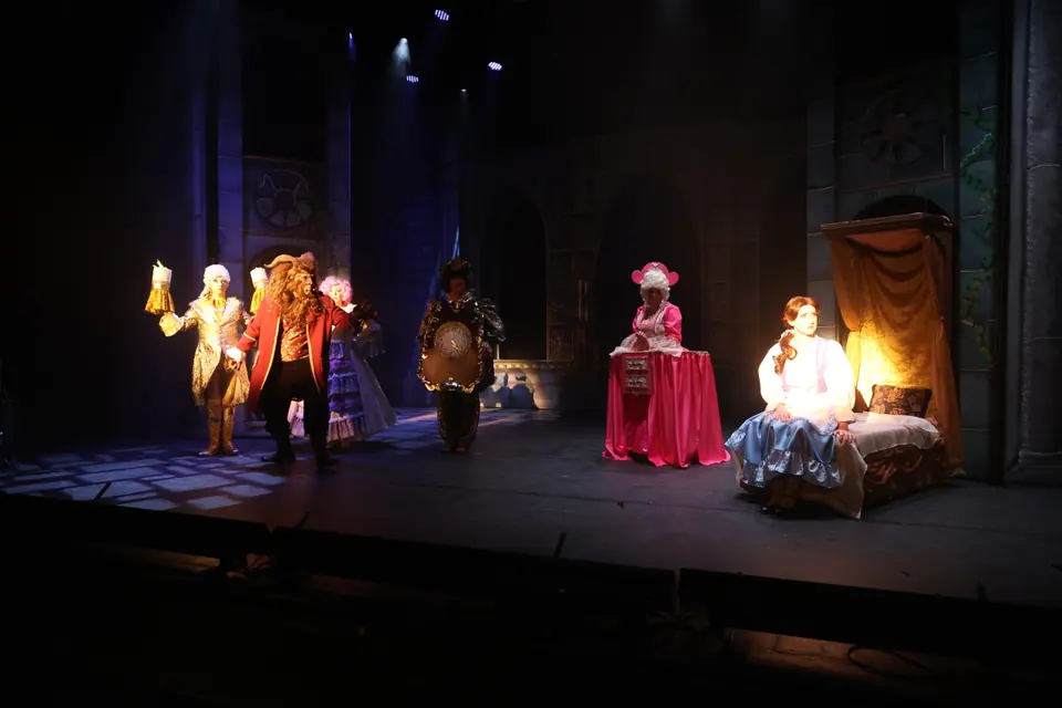 Willenhall Musical Theatre Company's 2024 production of Beauty and the Beast at Dormston Mill Theatre, Sedgley. Photograph 75 of 327.