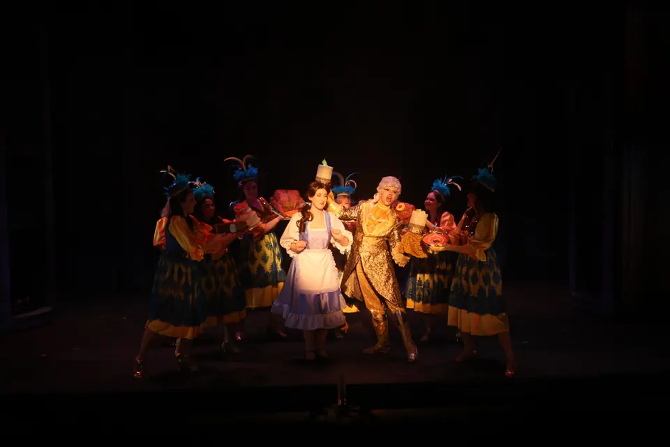 Willenhall Musical Theatre Company's 2024 production of Beauty and the Beast at Dormston Mill Theatre, Sedgley. Photograph 92 of 327.
