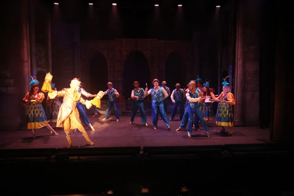 Willenhall Musical Theatre Company's 2024 production of Beauty and the Beast at Dormston Mill Theatre, Sedgley. Photograph 93 of 327.