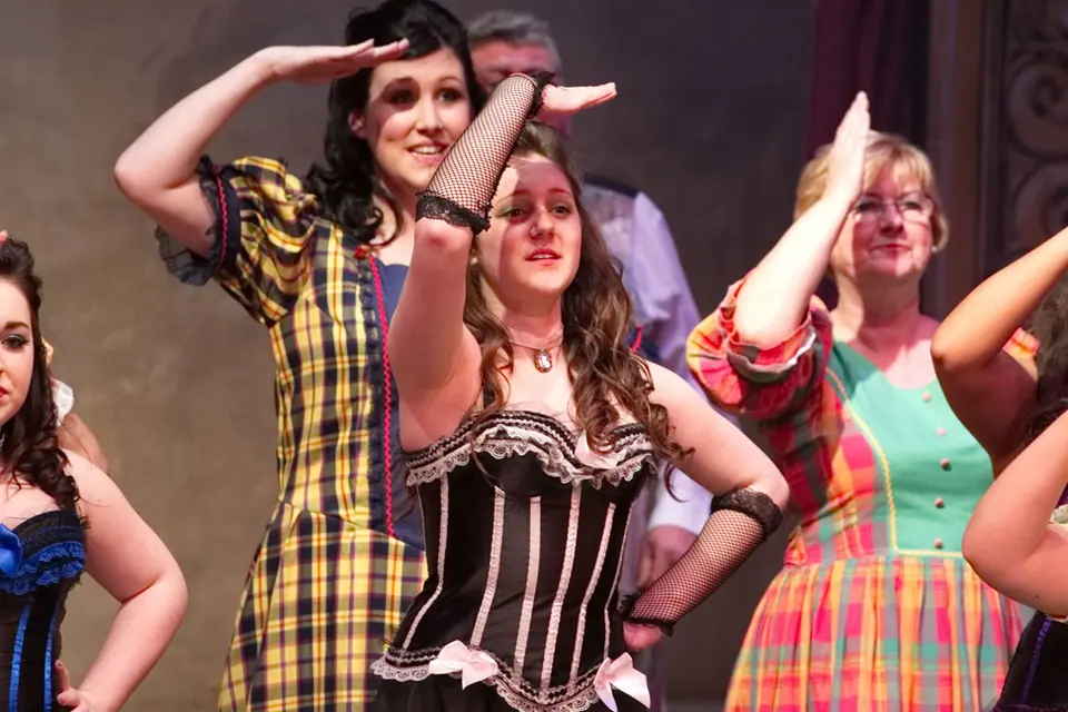 Willenhall Musical Theatre Company's 2013 production of Calamity Jane. Photograph 3 of 30.