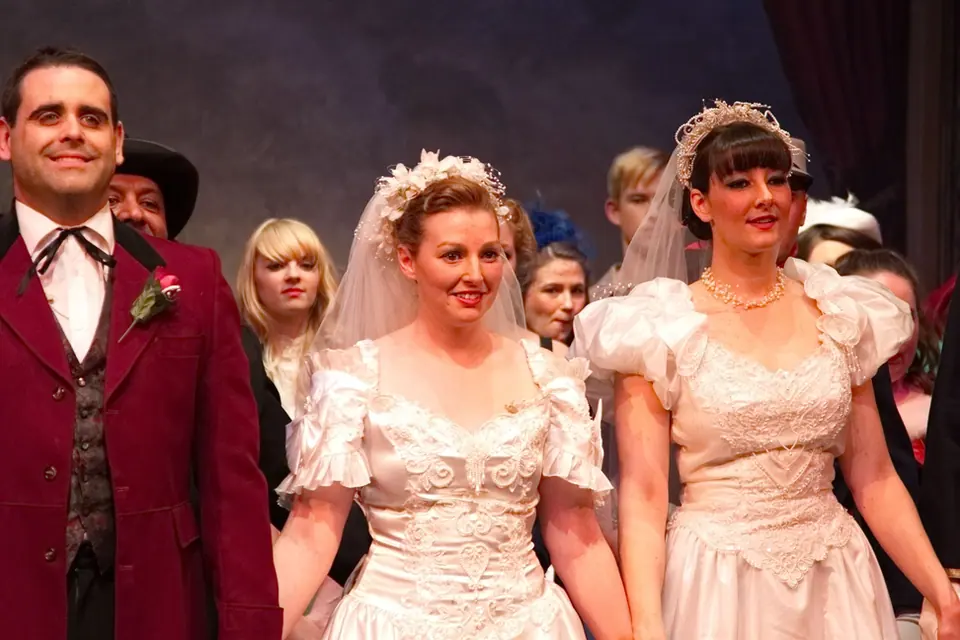 Willenhall Musical Theatre Company's 2013 production of Calamity Jane. Photograph 4 of 30.