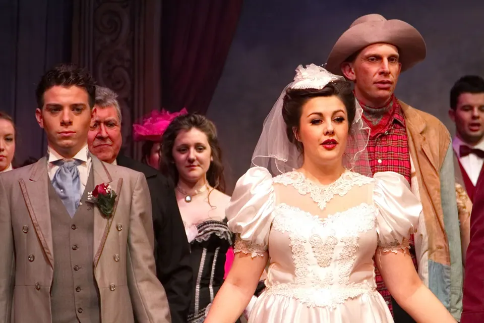 Willenhall Musical Theatre Company's 2013 production of Calamity Jane. Photograph 5 of 30.