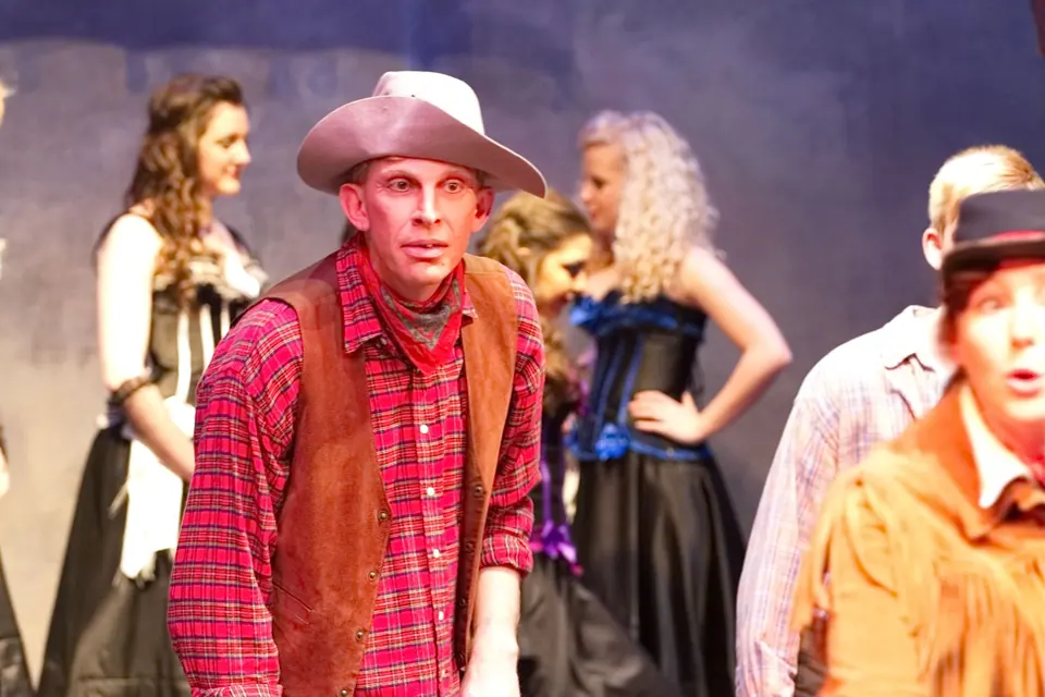 Willenhall Musical Theatre Company's 2013 production of Calamity Jane. Photograph 6 of 30.