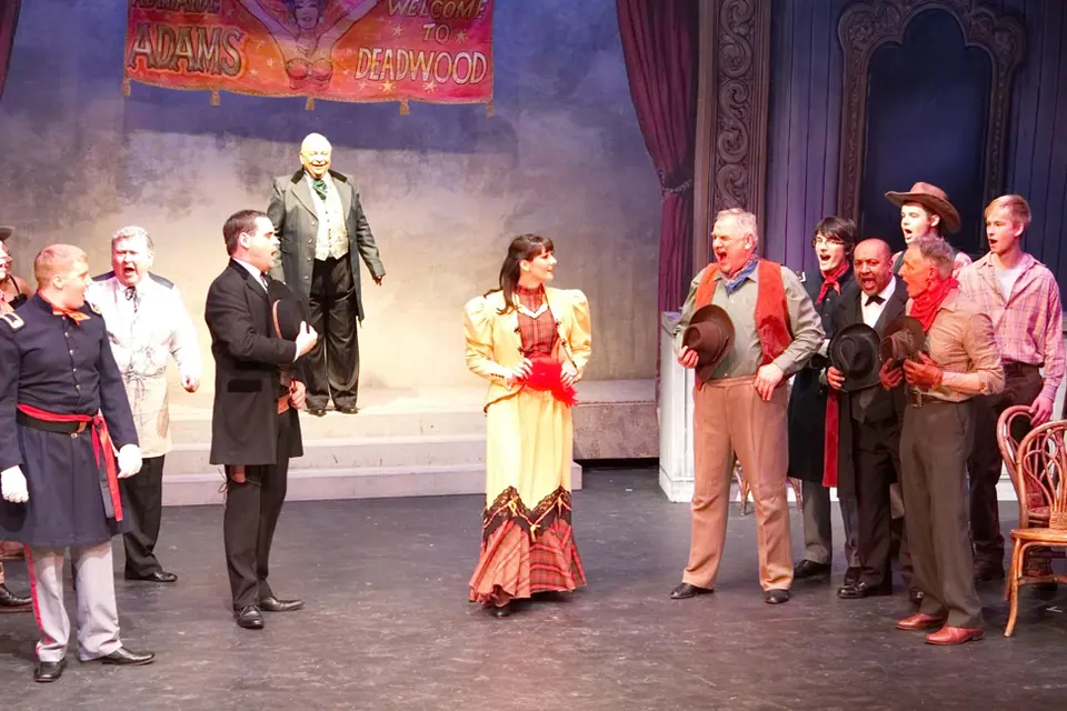Willenhall Musical Theatre Company's 2013 production of Calamity Jane. Photograph 8 of 30.